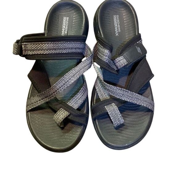 Skechers Reggae Brown Rasta Vegan Strap Sport Sandal 9 - Picture 3 of 5